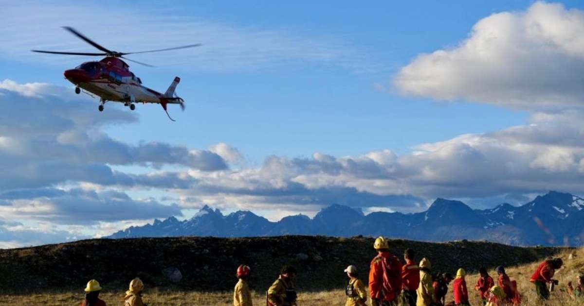“Circunscripto”: Santa Cruz informó que el fuego en Los Glaciares fue ...