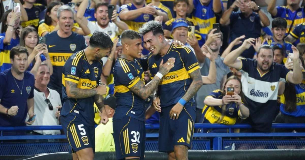 Boca inicia el Apertura 2026 con victoria ante Riestra en La Bombonera
