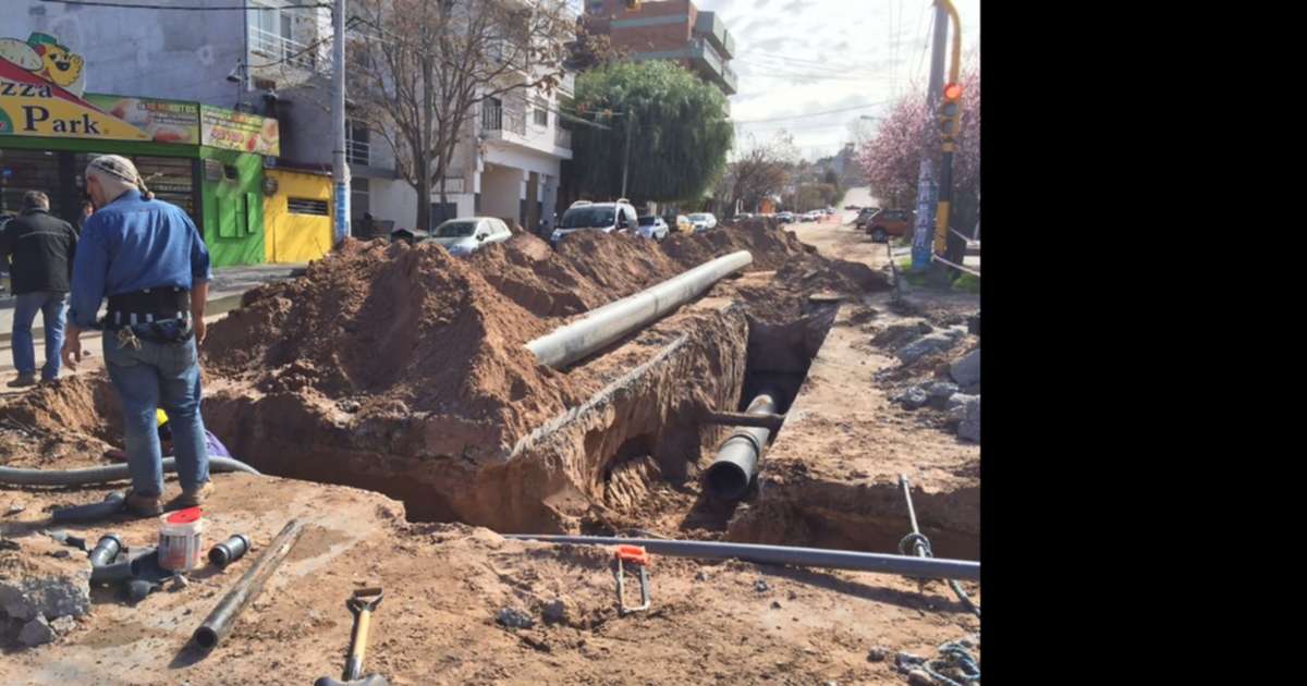 Baja presión de agua en un sector de la ciudad