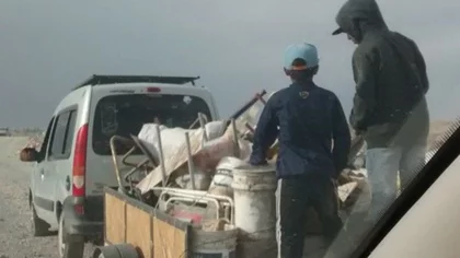 Inconsciencia al volante: llevaba dos menores en un carro