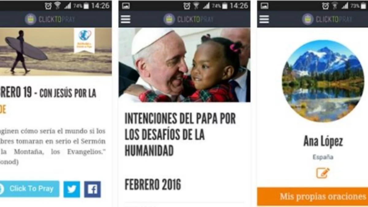 El Vaticano lanza app para rezar con el Papa