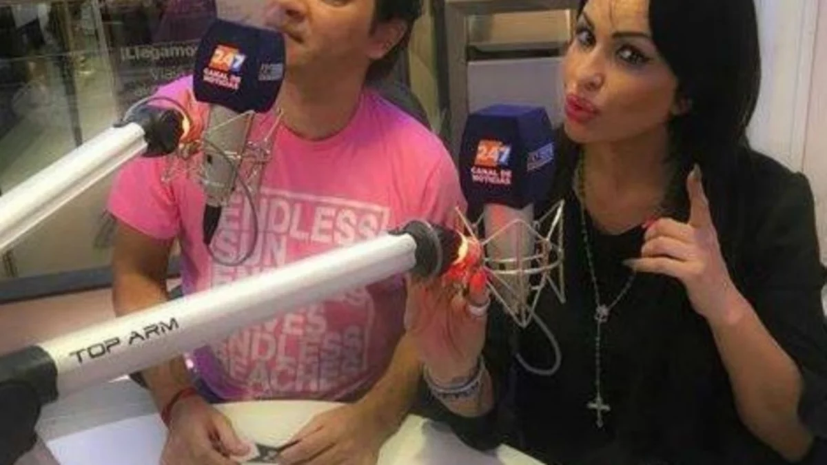 Daniela Cardone visitó los nuevos estudios de AM 550 y 24/7 CN