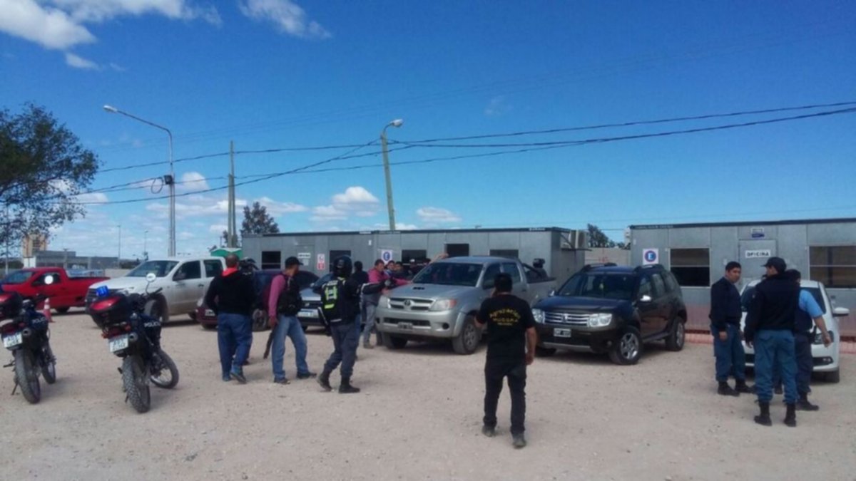 Se desarrolló un operativo policial en obra del EPEN
