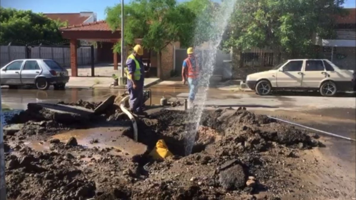 Se normalizó el servicio de agua