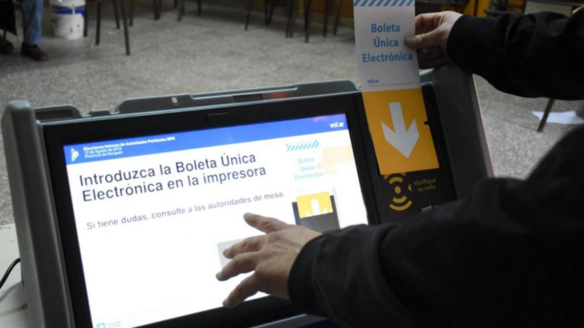 Ya está disponible el simulador del voto en Neuquén