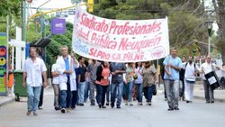 Vuelven al paro los profesionales de la Salud de Neuquén