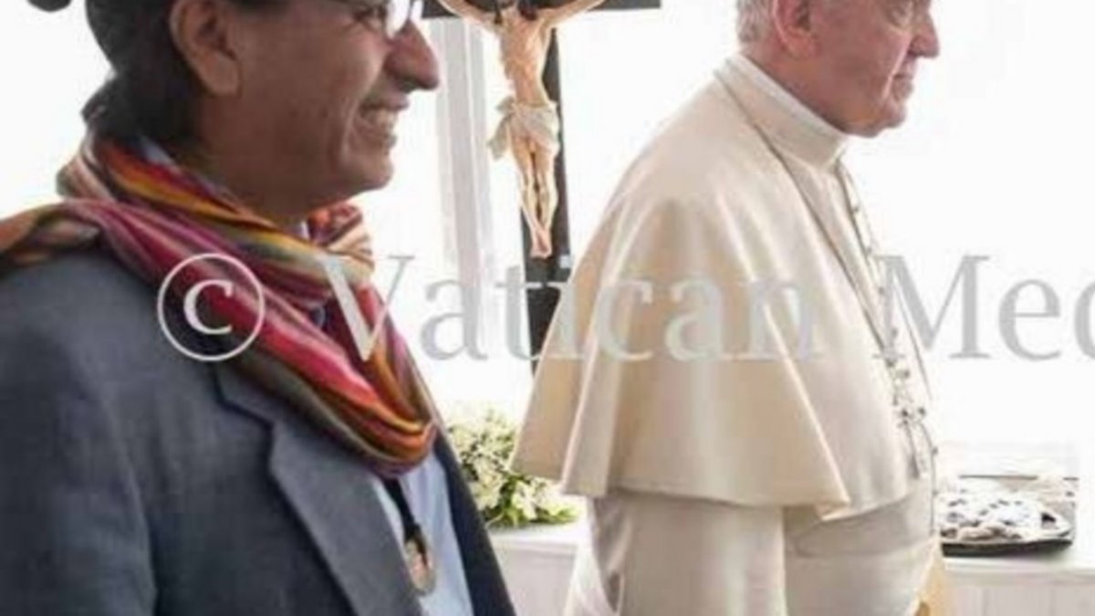 El neuquino que escribió fragmentos del discurso del Papa