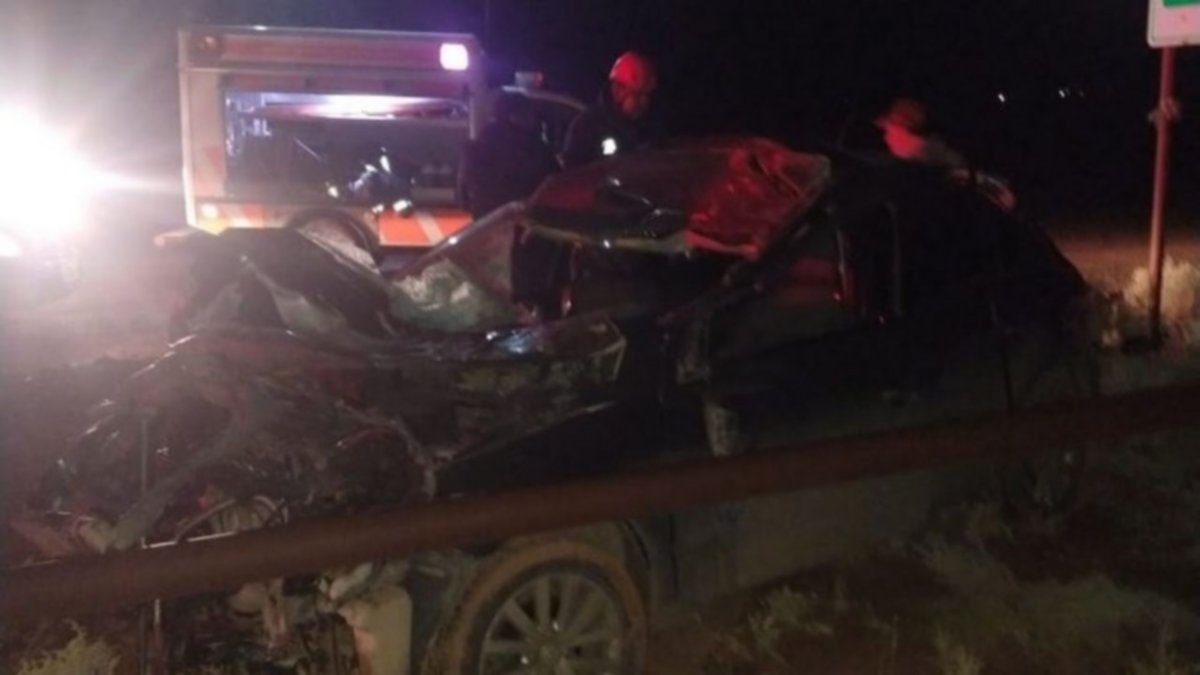 Dos heridos en un violento accidente en ruta 17
