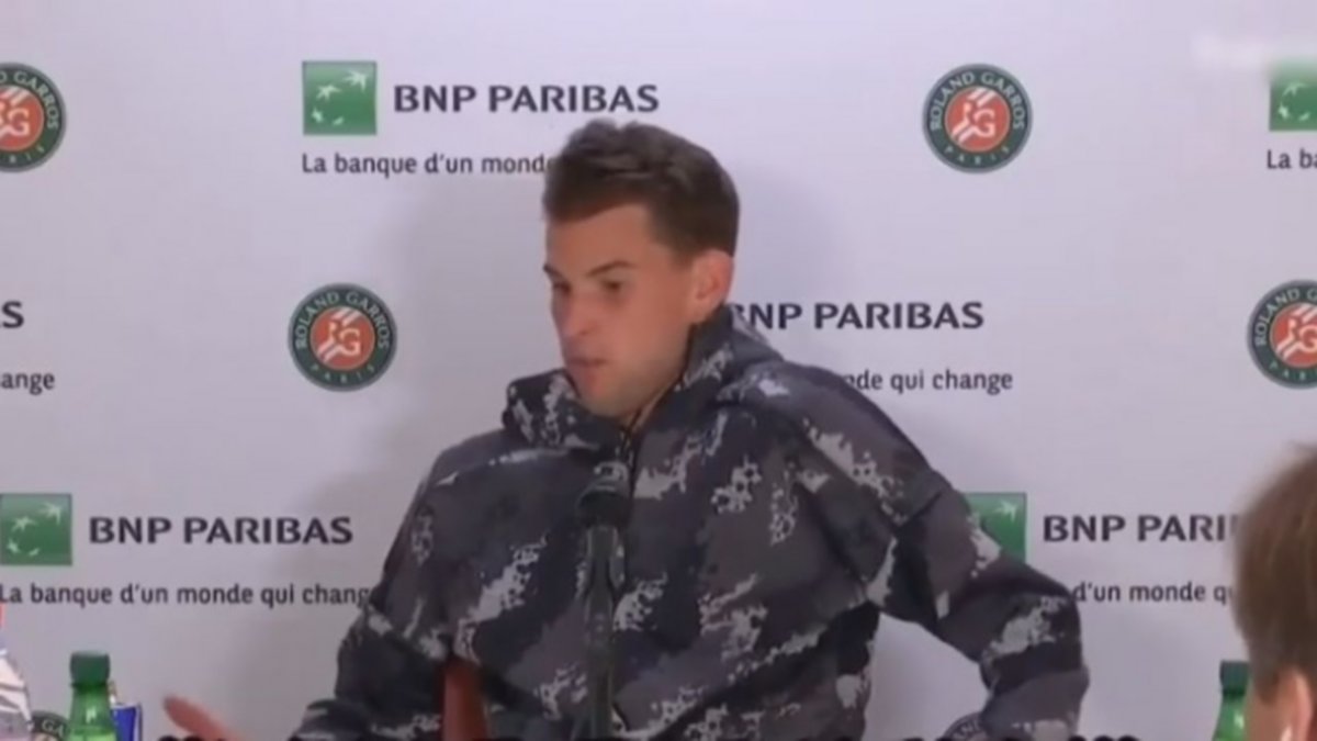 Thiem estalló de furia contra Serena Williams