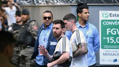 Impresionante operativo de seguridad para Brasil-Argentina