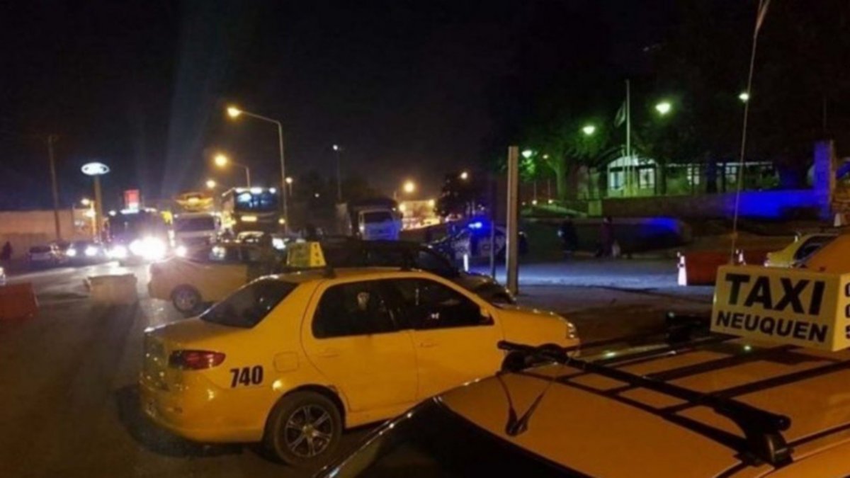 La ciudad con pocos micros por corte de taxistas