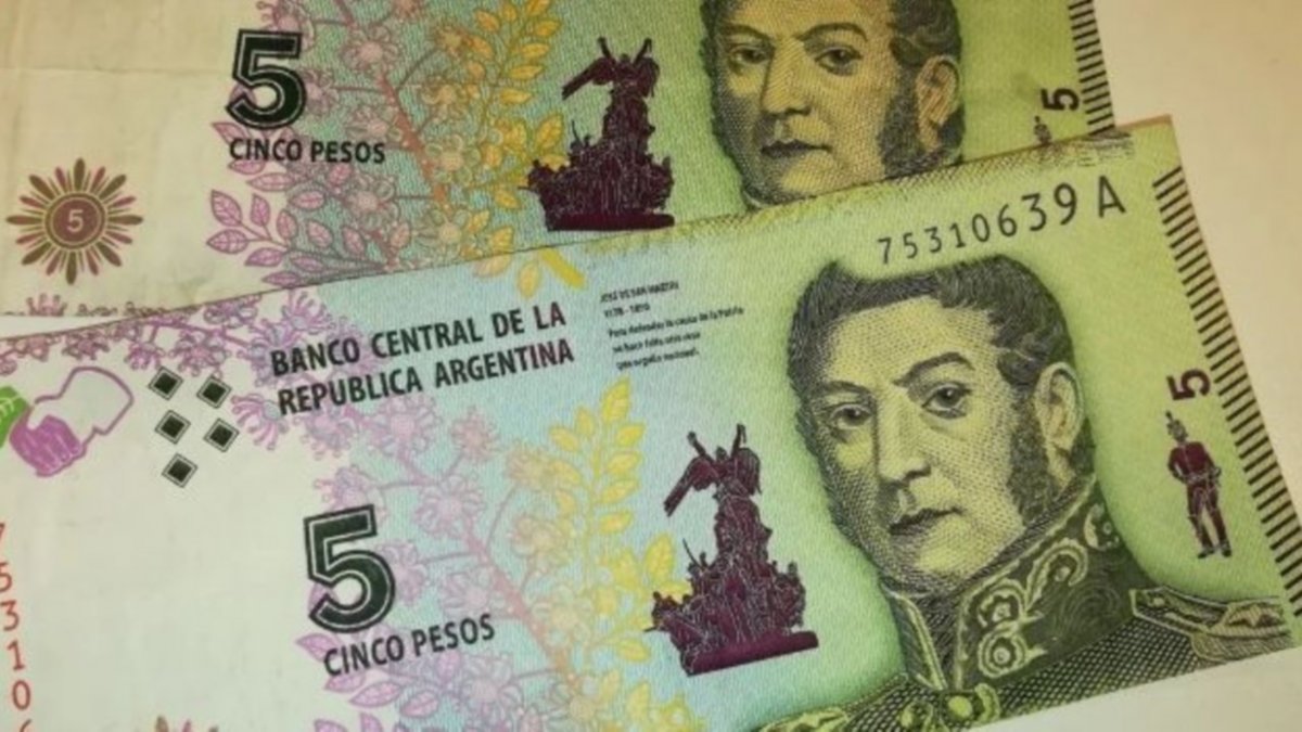 Ya despedimos el 2019, ahora el turno de los billetes de $5