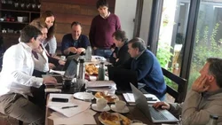 Lacunza analizó con el presidente del Central la previa a llegada del FMI