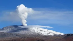 Alerta naranja para el volcán Copahue