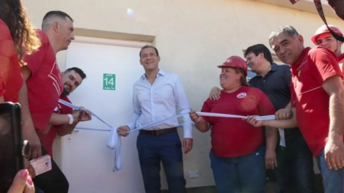 Inauguraron un plan de viviendas en Cuenca XVI