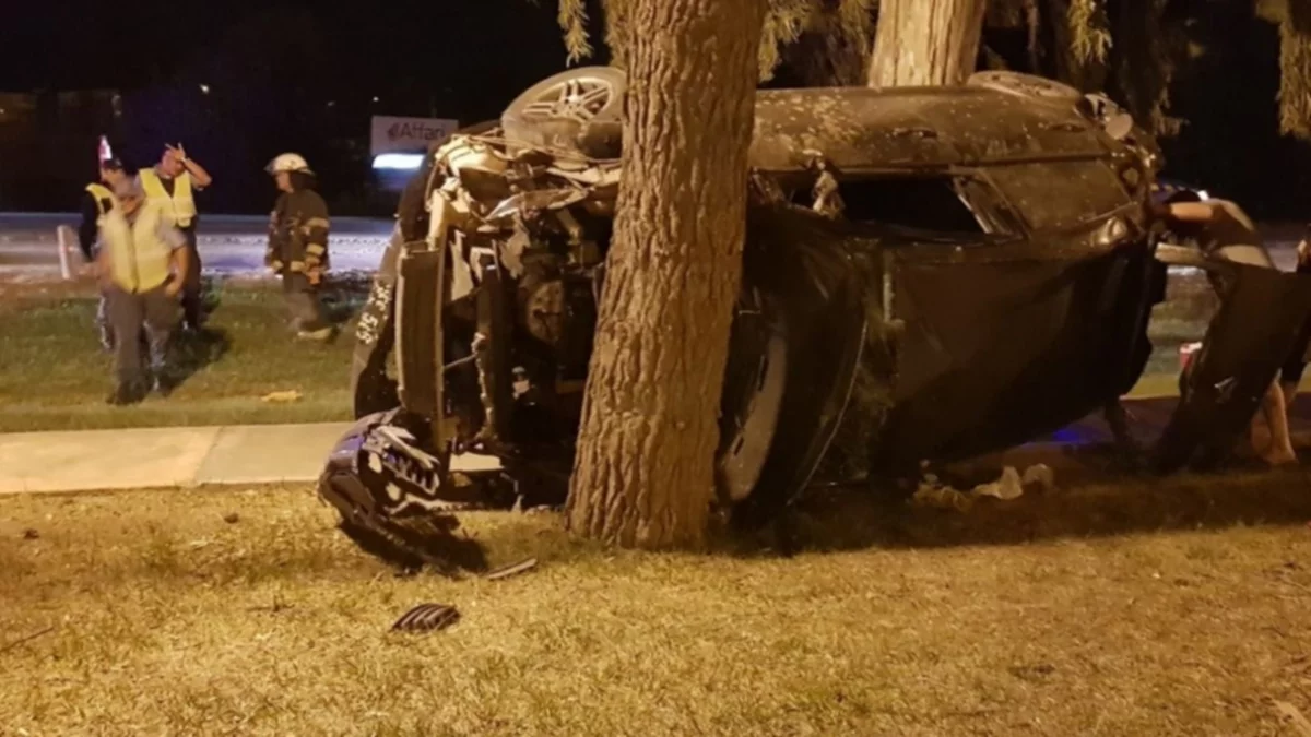Impactante accidente sobre ruta 7