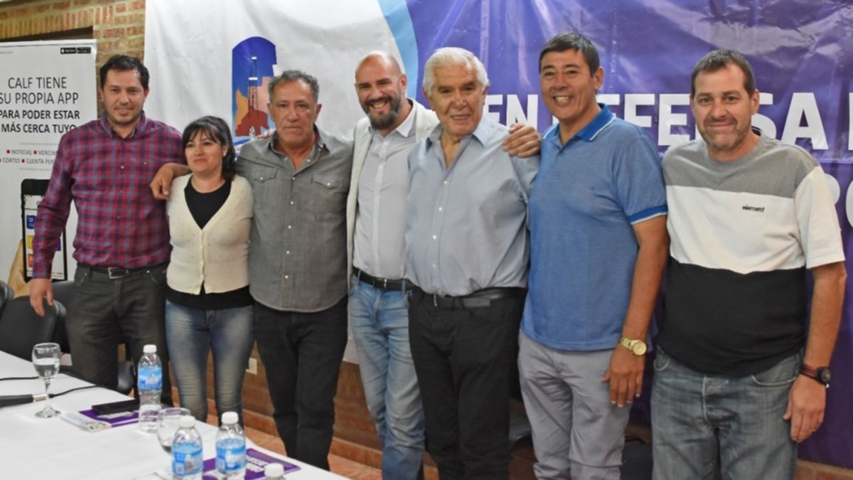 Amplio respaldo de Pereyra al equipo de Ciapponi en CALF