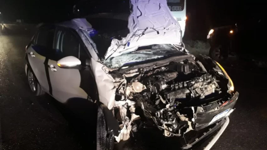 Motociclista murió en choque frontal cerca de El Chocón