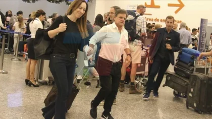 María Eugenia Vidal y Quique Sacco, enamorados y en París