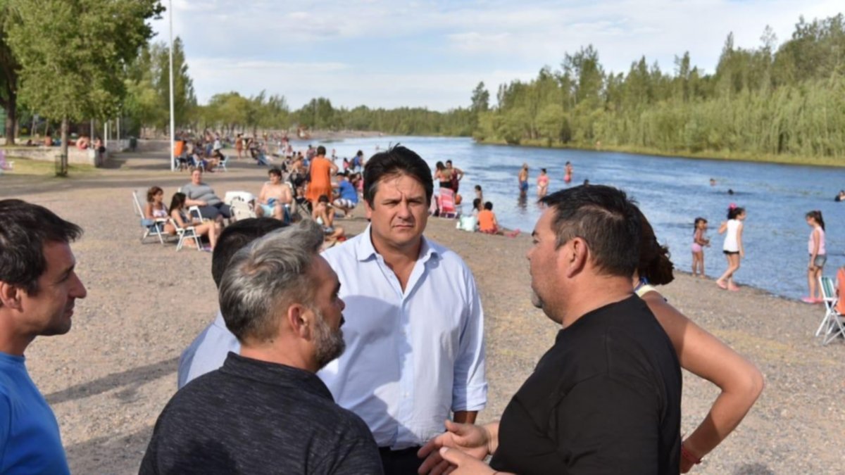 El balneario Sandra Canale tiene su cancha de beach voley