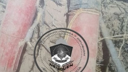 Encontraron antiguos explosivos enterrados en un yacimiento