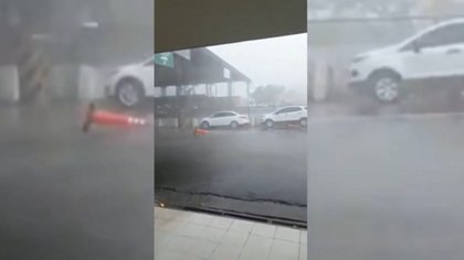 Mini tornado generó severos daños en Formosa