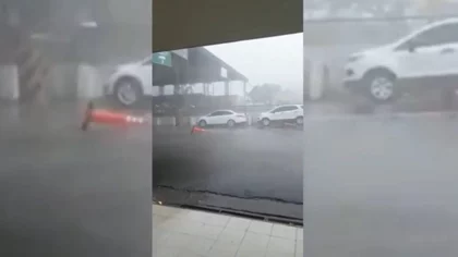Mini tornado generó severos daños en Formosa