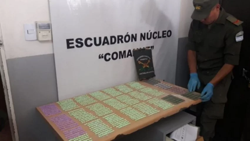 Jovencita transportaba éxtasis y lsd en un colectivo