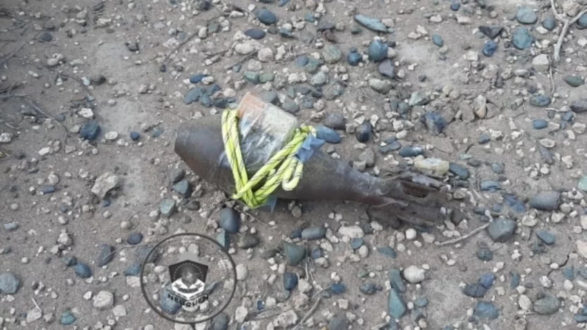 Detonaron los explosivos hallados en un área petrolera