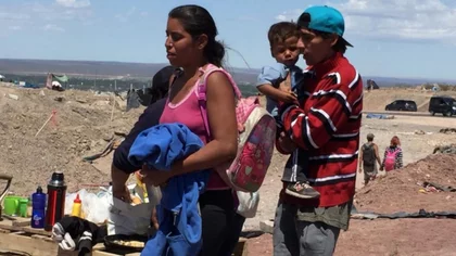 Alacranes picaron a un niño y a una mujer en “Toma Neuquina"