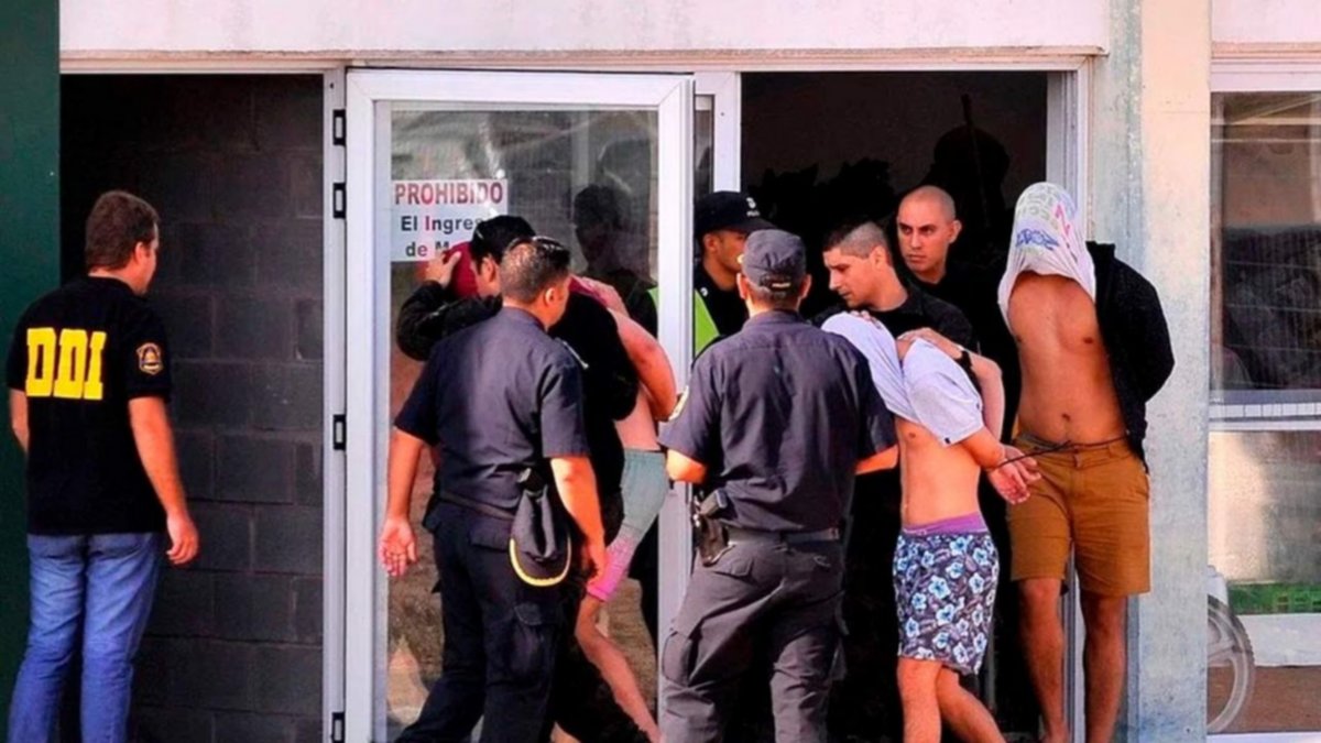 La selfie que se sacaron los rugbiers después del crimen