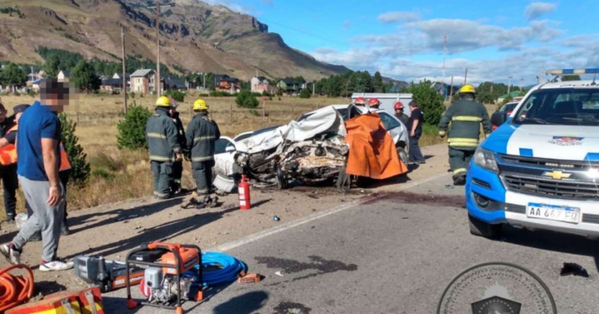 Un muerto en tremendo choque frontal en la ruta 40