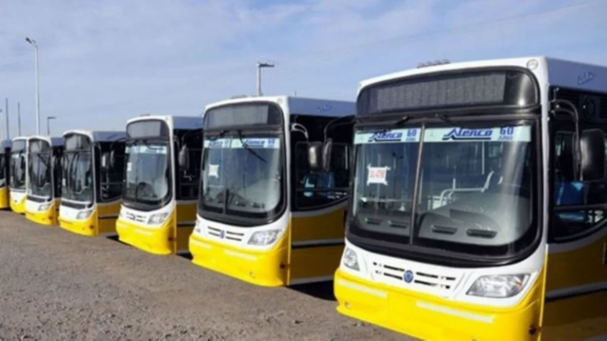 Miércoles sin servicio de colectivos urbanos