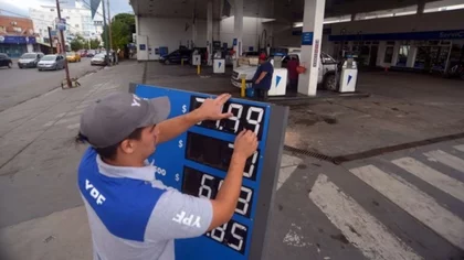 YPF realizó un leve aumento en las naftas