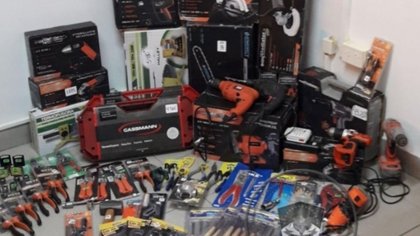 Encuentran herramientas robadas a EPET 3 y una ferretería