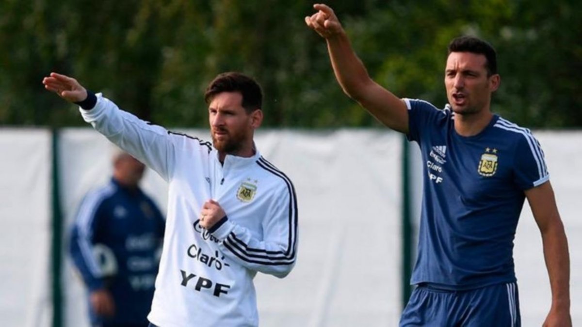 Scaloni: equipo confirmado y la Copa que se viene