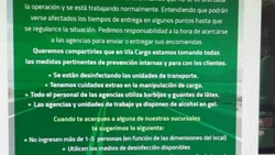 Denuncian que Vía Cargo pone en riesgo a sus empleados
