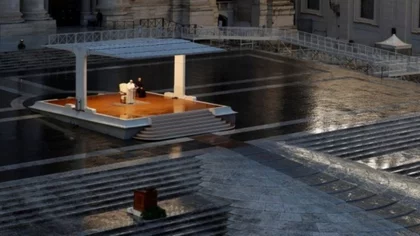 El Papa Francisco le habló al mundo en medio de la pandemia
