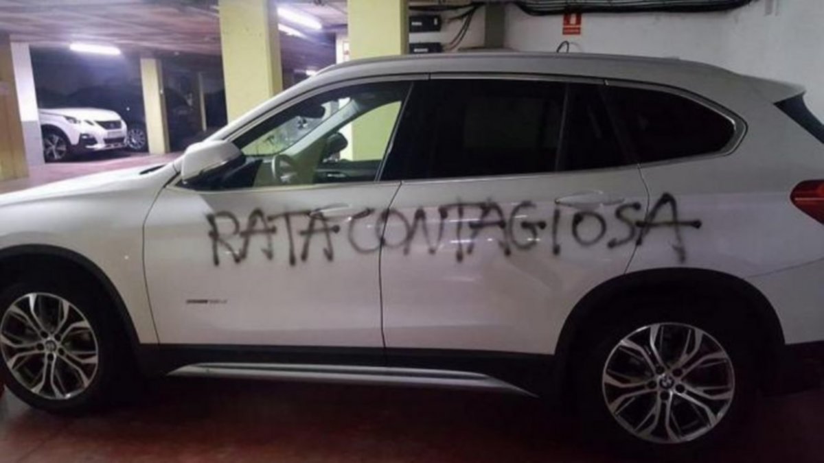 "Rata contagiosa": El mensaje de vecinos a una médica
