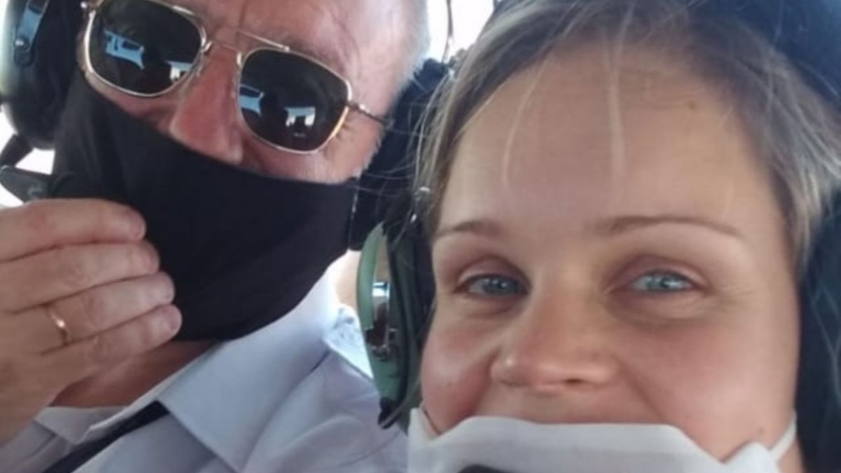 Pilotos del Aeroclub fueron en busca de la neuquina retenida un mes en Misiones