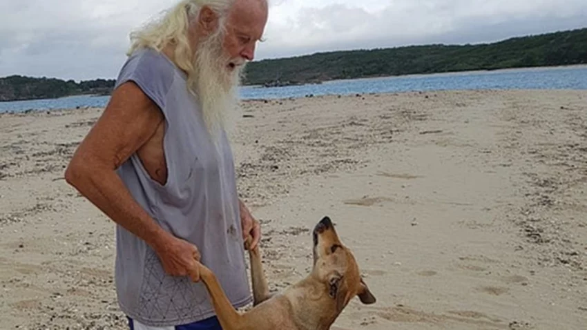 El hombre que vive en aislamiento hace más de dos décadas