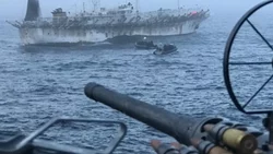 Batalla naval: ¡Hoy no escapó un pesquero chino!
