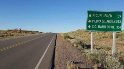 En la comarca petrolera: Iba por la ruta armado "hasta los dientes"