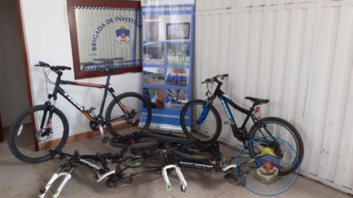 Buscaban tres bicicletas robadas y encontraron cuatro