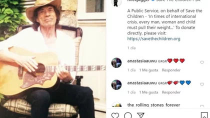 Mick Jagger: Un comediante escondido en cuarentena