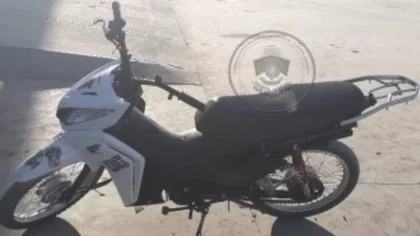 Recuperaron otra moto robada