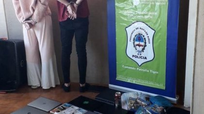 Hacían cuarentena en lo de la abuela para robar a vecinos
