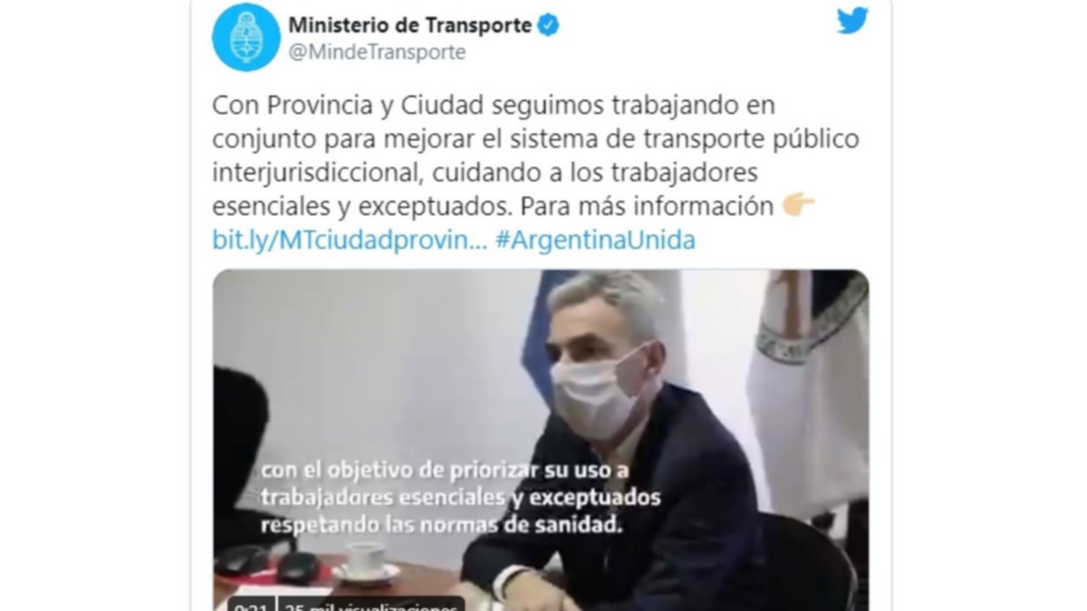 La SUBE podrá ser usada sólo por los autorizados
