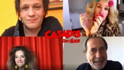 Casados con Hijos reunió a la familia en una videollamada