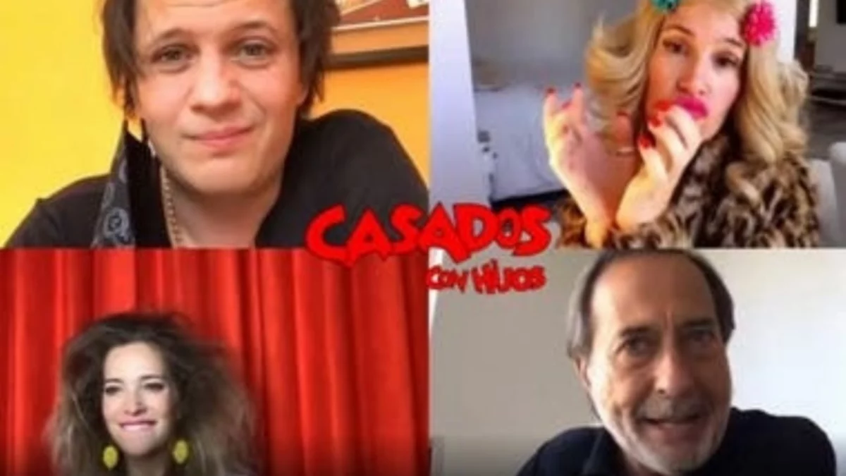Casados con Hijos reunió a la familia en una videollamada